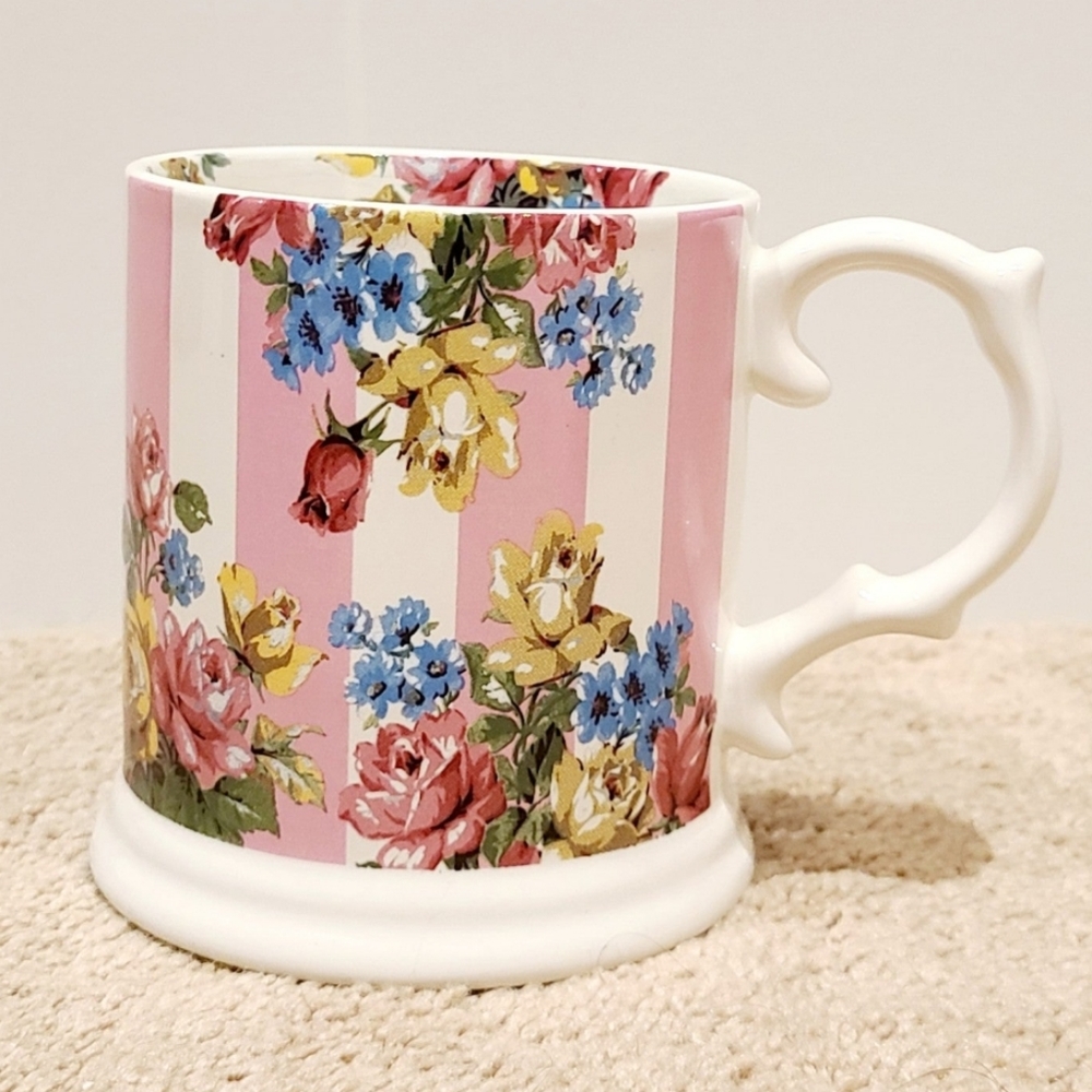 Katie Alice Ceramic Floral Coffee Mug Cup Hard To Find